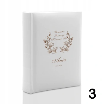 Album komunijny wsuwany na 300 zdjęć 10x15 personalizowany 8 wzorów